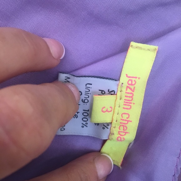 Barney’s COOP - Purple suede skirt size 3 (US 4) - Picture 7 of 8